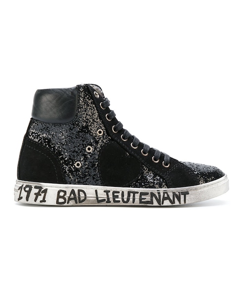 レザー ハイカットスニーカー 1971 BAD LIEUTENANT Saint Laurent Black 'bad Lieutenant' Joe Mid-top Sneakers