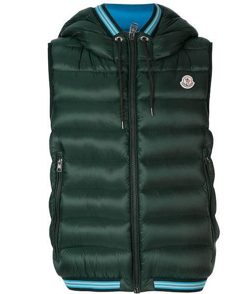 極美品 MONCLER モンクレール ダウンベスト TIB GILET 紺 M