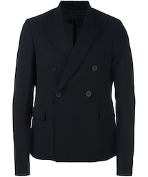 Rick Owens ダブルブレスト スーツジャケット ダブルブレストジャケット／ウォッシャブル／COOL MAX／コットン