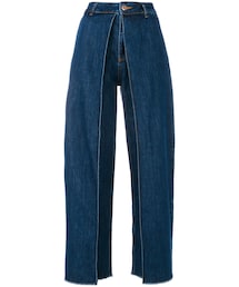 Aalto | Aalto - ハイウエスト フレアジーンズ - women - コットン - 36(デニムパンツ)