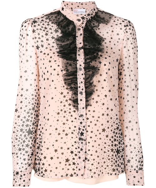 RED VALENTINO★素敵!オフホワイトラッフルラップショーツ RED VALENTINO(レッドバレンチノ)の「Red Valentino - スター
