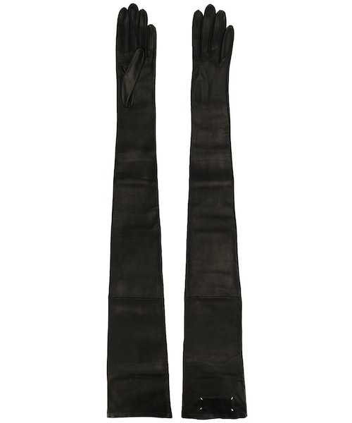 Maison Marugiela 　マルジェラ　ロングレザーグローブ メゾンマルジェラ ロンググローブ（メゾンマルジェラ ロング