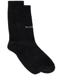 Balenciaga | Balenciaga - New ロゴ ソックス - women - コットン/ポリアミド/スパンデックス - ワンサイズ(襪子)