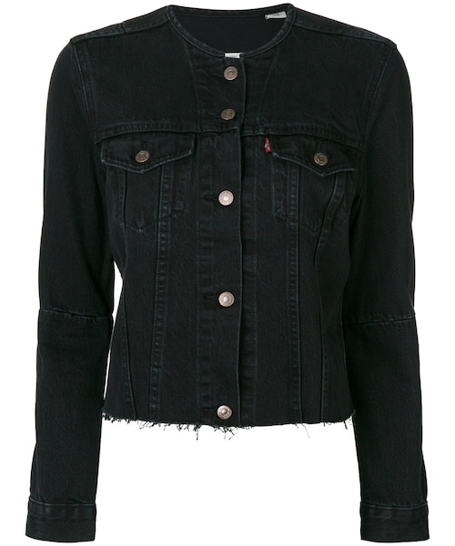 リーバイス　ノーカラーデニムジャケット Levi's（リーバイス）の「Levi's - ノーカラー デニムジャケット