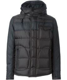 MONCLER | Moncler - フード付きダウンジャケット - men - ダウンフェザー/ポリアミド/ウール - 5(ダウンジャケット/コート)