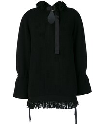 Sacai | Sacai - フリンジセーター - women - ウール - 1(ニット/セーター)