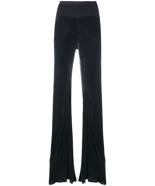 リックオウエンス　　ベロアパンツ RICK OWENS(リックオウエンス) ベロアパンツ RP19F5308-V ブラック