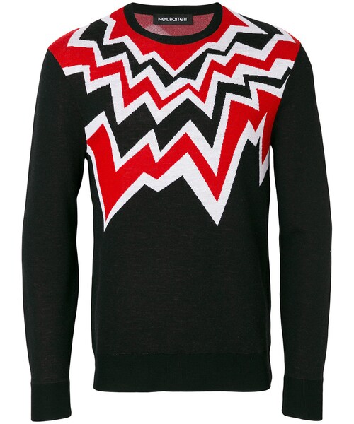 ニールバレット　デザインセーター NeIL BarreTT セーターL