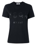 MSGM | MSGM - ロゴプリント Tシャツ - women - コットン - M(T恤)
