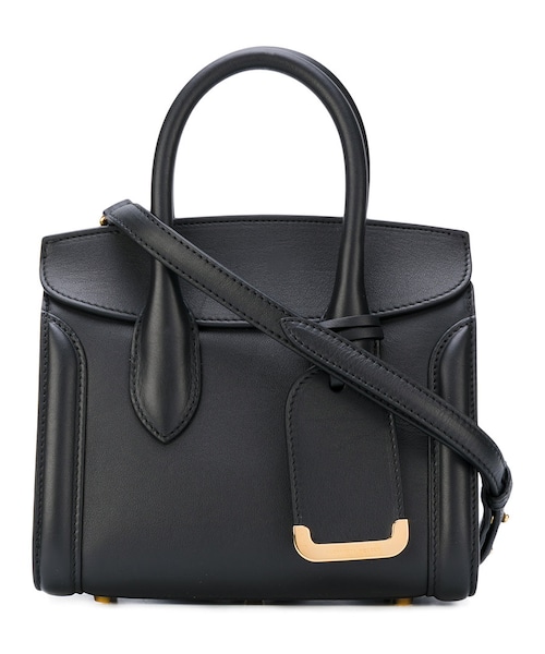 アレキサンダーマックイーン リアルレザー トートバッグ ブラック Alexander McQueen（アレキサンダーマックイーン） 【新品未使用