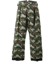 sulvam | Sulvam - Camouflage パンツ - men - キュプロ/ウール - XL(その他パンツ)