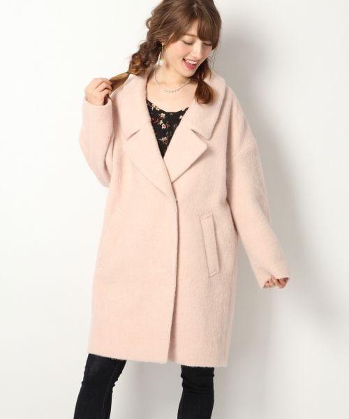 Heather（ヘザー）の「シャギーBIGダブルコート（）」 - WEAR