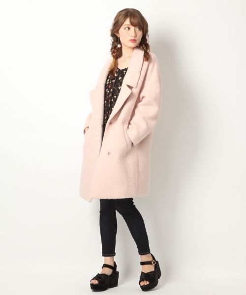 Heather（ヘザー）の「シャギーBIGダブルコート（）」 - WEAR