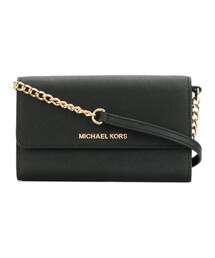 MICHAEL KORS | Michael Kors - ロゴプレート ショルダーバッグ - women - レザー - ワンサイズ(ショルダーバッグ)