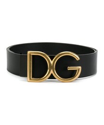 DOLCE&GABBANA | Dolce & Gabbana - ロゴバックルベルト - men - カーフレザー - 100(ベルト)