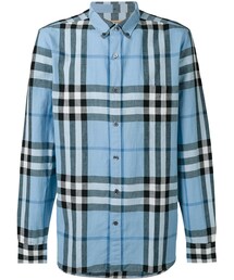 BURBERRY | Burberry - チェック柄 シャツ - men - コットン/リネン - L(シャツ/ブラウス)