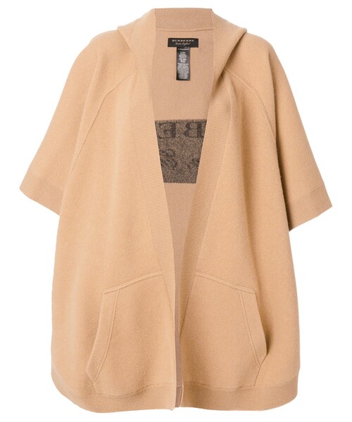 BURBERRY（バーバリー）の「Burberry - フード付き ロゴケープ - women