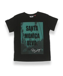 BLOC | サンタモニカフォトTEE(ブラック)(Tシャツ/カットソー)