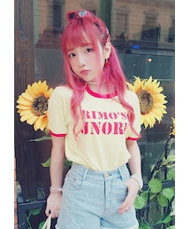 Bobon21 | JnoriiプリントTシャツ(Tシャツ/カットソー)
