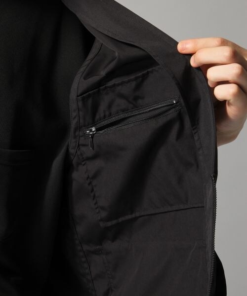 HARE（ハレ）の「ZIPベスト（トップス・ブラック/カーキ）」の15枚目の写真