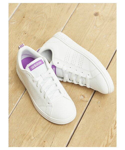 earth music&ecology（アースミュージックアンドエコロジー）の「adidasNEO×earthスニーカー（シューズ・ホワイト・5cm）」の8枚目の写真