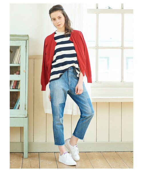 earth music&ecology（アースミュージックアンドエコロジー）の「adidasNEO×earthスニーカー（シューズ・ホワイト・5cm）」の9枚目の写真