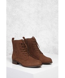 FOREVER 21 | FOREVER 21+ Faux Suede Ankle Boots(ブーツ)