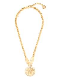 VERSACE | VERSACE Crystal-embellished Medusa necklace(ネックレス)