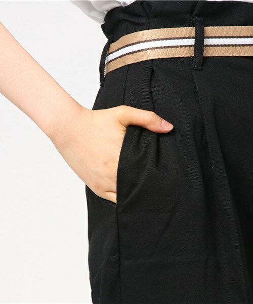 archives（アルシーヴ）の「ツイルタックワイドパンツ（その他パンツ・レディース・ブラック/モカ/ベージュ・MEDIUM）」の9枚目の写真