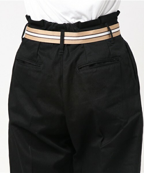 archives（アルシーヴ）の「ツイルタックワイドパンツ（その他パンツ・レディース・ブラック/モカ/ベージュ・MEDIUM）」の8枚目の写真