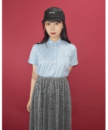 A.D.G | (全2色)"THRASHER" Embroidery Logo Satin Cap(キャップ)