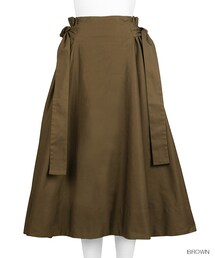 RANDA | サイドギャザーフレアスカート(スカート)