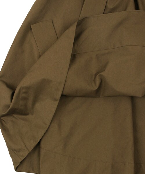 RANDA（ランダ）の「サイドギャザーフレアスカート（スカート・レディース・ブラウン/グリーン/ネイビー・0/1）」の9枚目の写真