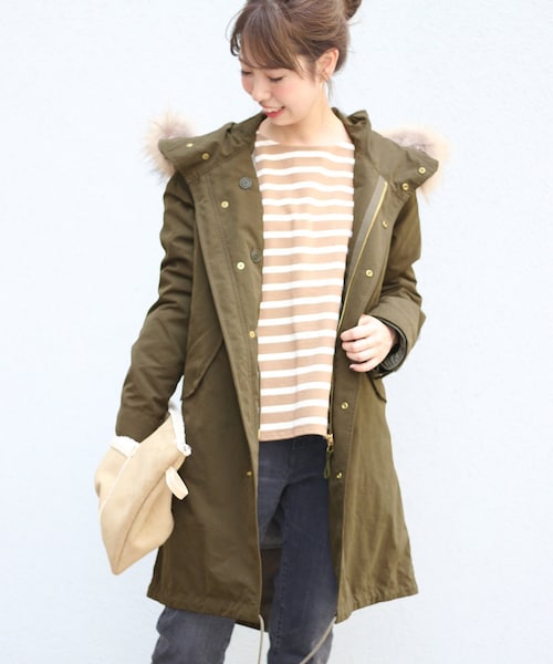 専用です       スピックアンドスパン モッズコート Spick & Span（スピックアンドスパン）の「≪予約≫モッズコート