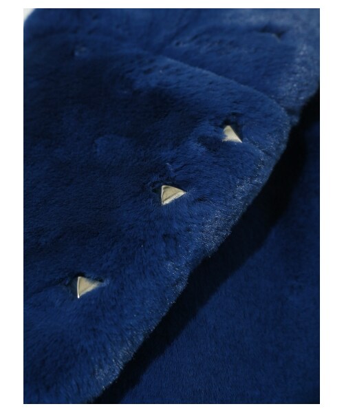 FURFUR（ファーファー）の「エコファースタッズコート（ファーアウター 