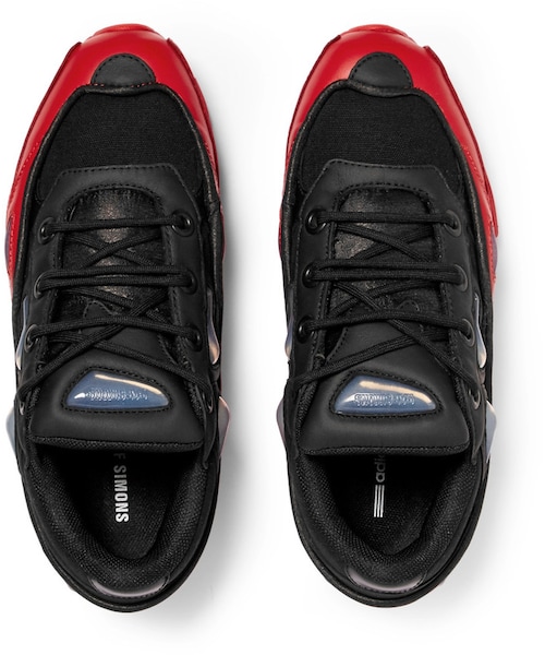 RAF SIMONS（ラフシモンズ）の「Raf Simons + adidas Ozweego III Leather and Mesh Sneakers（スニーカー・メンズ・Black・7/8/8.5/9/9.5/10/10.5/11/11.5/12）」の6枚目の写真