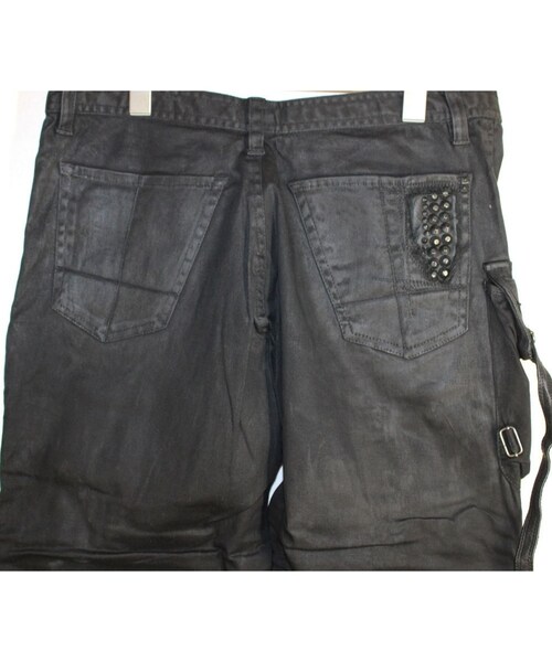 KMRii（ケムリ）の「KMRii ・ケムリ・CROPPED BK METAL NARROW