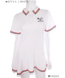 Bobon21 | ガーリーテニスワンピース-全３色-(ワンピース)