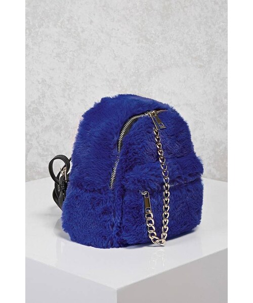 fur backpack forever 21