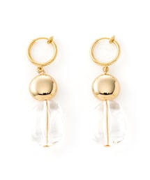 GRL | クリアストーンイヤリング(イヤリング)