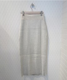 WALANCE | wa...lance   rib knit skirt(スカート)