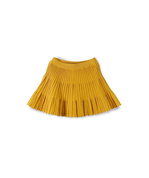 BRANSHES(ブランシェス)の「ニットプリーツ風スカート(スカート・キッズ・レッド/ブラック/カラシ・S~L)」の3枚目の写真