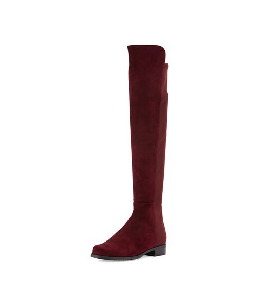 STUART WEITZMAN（スチュアートワイツマン）の「Stuart Weitzman 50/50 Suede Over-the-Knee Boot（ブーツ・レディース・PRALINE/NICE/Red/Black/LONDRA・10B / 40EU/5B / 35EU/11.5B / 41.5EU/8.5B / 38.5EU/9B / 39EU/6.5B / 36.5EU/9.5B / 39.5EU/12B / 42EU/4B / 34EU/7.5B / 37.5EU/8B / 38EU/6B / 36EU/7B / 37EU/10.5B / 40.5EU/11B / 41EU/4.5B / 34.5EU/5.5B / 35.5EU）」の3枚目の写真