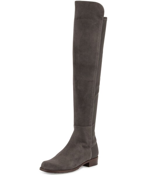 STUART WEITZMAN（スチュアートワイツマン）の「Stuart Weitzman 50/50 Suede Over-the-Knee Boot（ブーツ・レディース・PRALINE/NICE/Red/Black/LONDRA・10B / 40EU/5B / 35EU/11.5B / 41.5EU/8.5B / 38.5EU/9B / 39EU/6.5B / 36.5EU/9.5B / 39.5EU/12B / 42EU/4B / 34EU/7.5B / 37.5EU/8B / 38EU/6B / 36EU/7B / 37EU/10.5B / 40.5EU/11B / 41EU/4.5B / 34.5EU/5.5B / 35.5EU）」の7枚目の写真