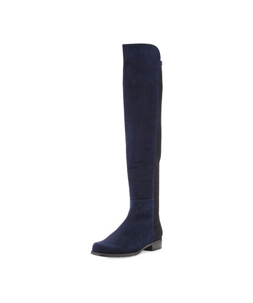 STUART WEITZMAN（スチュアートワイツマン）の「Stuart Weitzman 50/50 Suede Over-the-Knee Boot（ブーツ・レディース・PRALINE/NICE/Red/Black/LONDRA・10B / 40EU/5B / 35EU/11.5B / 41.5EU/8.5B / 38.5EU/9B / 39EU/6.5B / 36.5EU/9.5B / 39.5EU/12B / 42EU/4B / 34EU/7.5B / 37.5EU/8B / 38EU/6B / 36EU/7B / 37EU/10.5B / 40.5EU/11B / 41EU/4.5B / 34.5EU/5.5B / 35.5EU）」の4枚目の写真