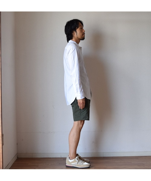 MANUAL ALPHABET（マニュアル アルファベット）の「【いよいよラスト1点です！】MANUAL ALPHABET マニュアルアルファベット プレミアムオックスバンドカラーシャツ ホワイト（シャツ/ブラウス・メンズ・その他）」の6枚目の写真