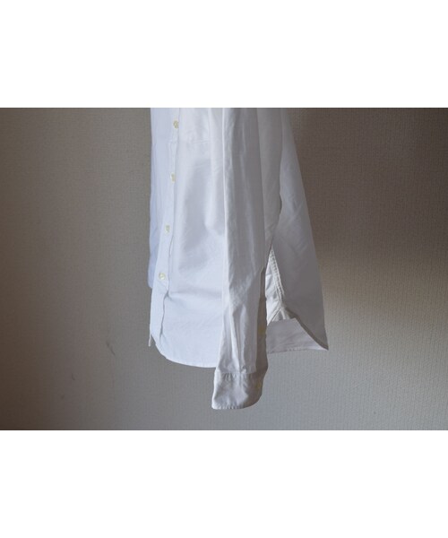 MANUAL ALPHABET（マニュアル アルファベット）の「【いよいよラスト1点です！】MANUAL ALPHABET マニュアルアルファベット プレミアムオックスバンドカラーシャツ ホワイト（シャツ/ブラウス・メンズ・その他）」の15枚目の写真