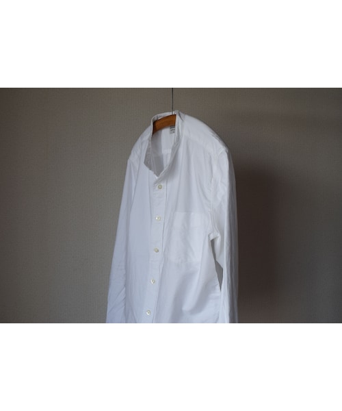 MANUAL ALPHABET（マニュアル アルファベット）の「【いよいよラスト1点です！】MANUAL ALPHABET マニュアルアルファベット プレミアムオックスバンドカラーシャツ ホワイト（シャツ/ブラウス・メンズ・その他）」の14枚目の写真