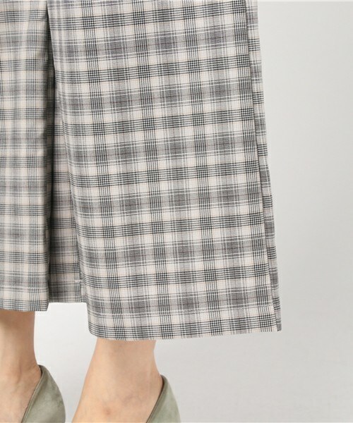 archives（アルシーヴ）の「グレンチェックウエストリラックスパンツ（その他パンツ・レディース・オフホワイト/チャコールグレー・MEDIUM）」の9枚目の写真