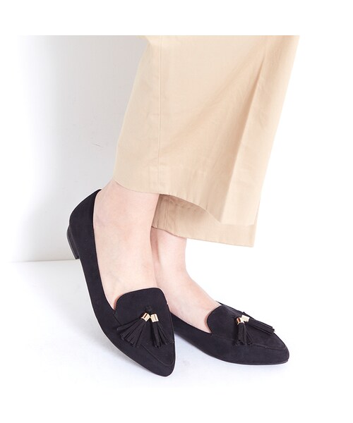 WA ORiental TRaffic（ダブルエーオリエンタルトラフィック）の「タッセルローファー（シューズ・レディース・ブラック/カーキ/レッド・33/34/35/36/37/38/39/40/41/42/43）」の11枚目の写真